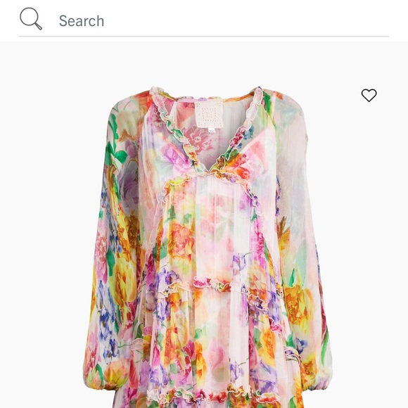 Johnny Was “Fiona Mini Silk Dress”. New with tags. - Picture 12 of 15